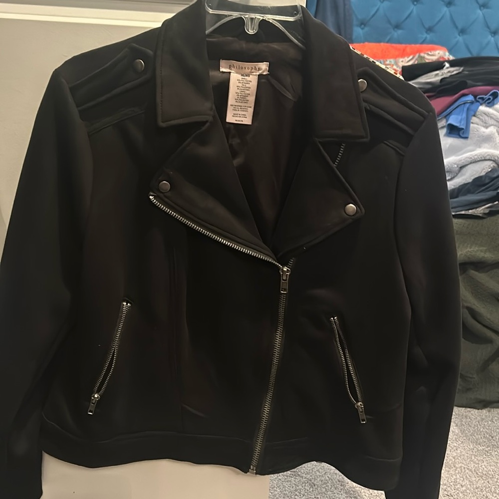 Black Moto Jacket